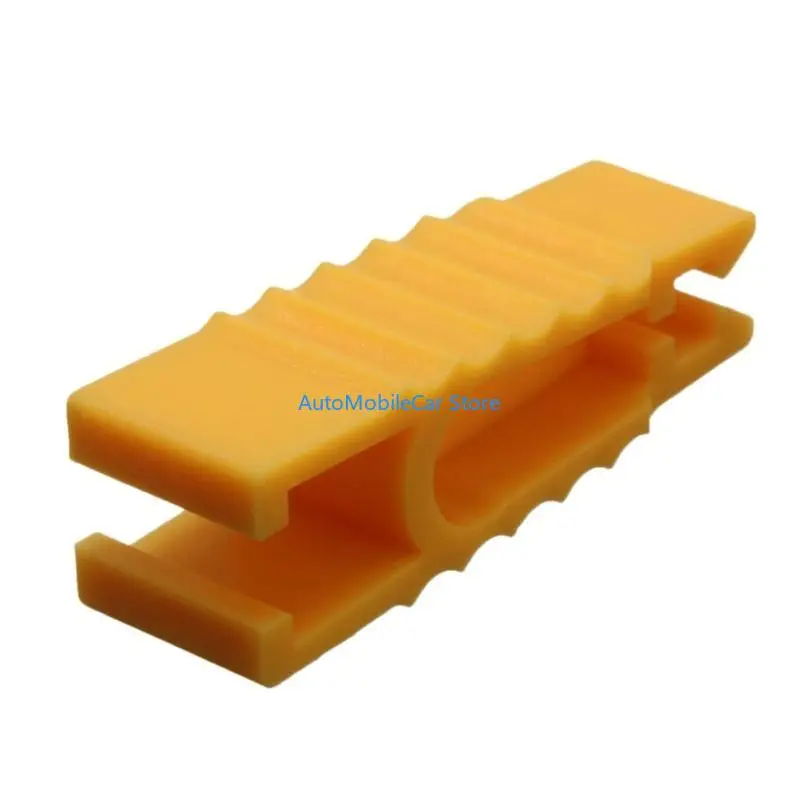 

G8TE 10Pcs Micro Car Puller Clip Yellow Plastic Plier Tweezers Installation Tool