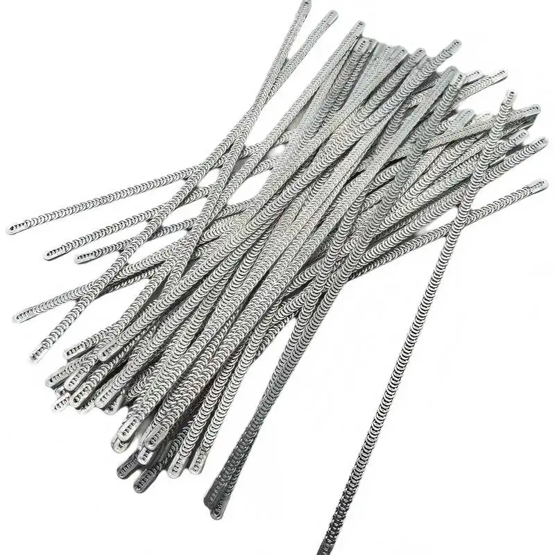 50 PCS Stainless Steel Corset Dress Boning For Making Wedding Dresses DIY Sewing Craft Long Clothing Underwear Accessories