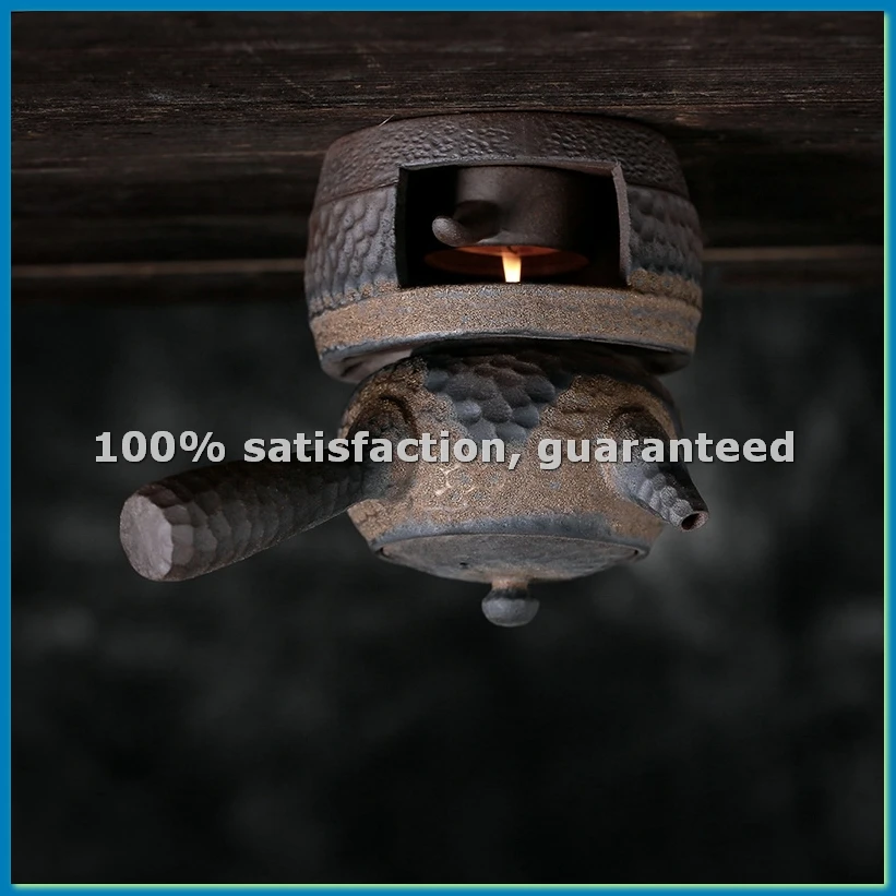 

Японская грубая керамическая чайная плита ручной работы в стиле ретро, подставка для свечи, нагреватель для чайника B-ABRM