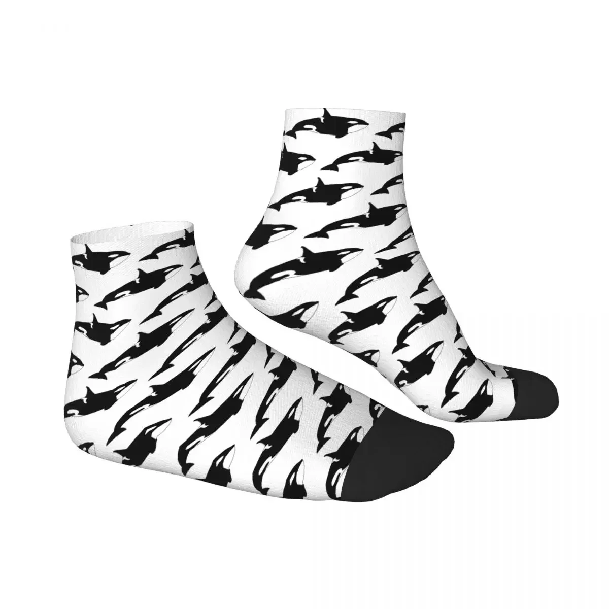 Killer Whale (Orcinus Orca) Socks Harajuku High Quality Stockings All Season Socks Accessories for Man's Woman's Gifts