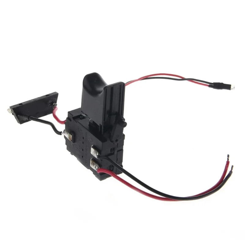 ABUI-6X DC7.2-24V Trapano elettrico Interruttore Trapano a batteria Pulsante di controllo della velocità Trigger Light Parti di utensili elettrici per