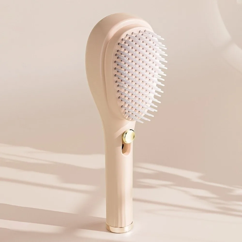 Portable ABS Hair Comb Anti-Static Self-Cleaning Scalp Massaging Brush Retractable Magic Comb