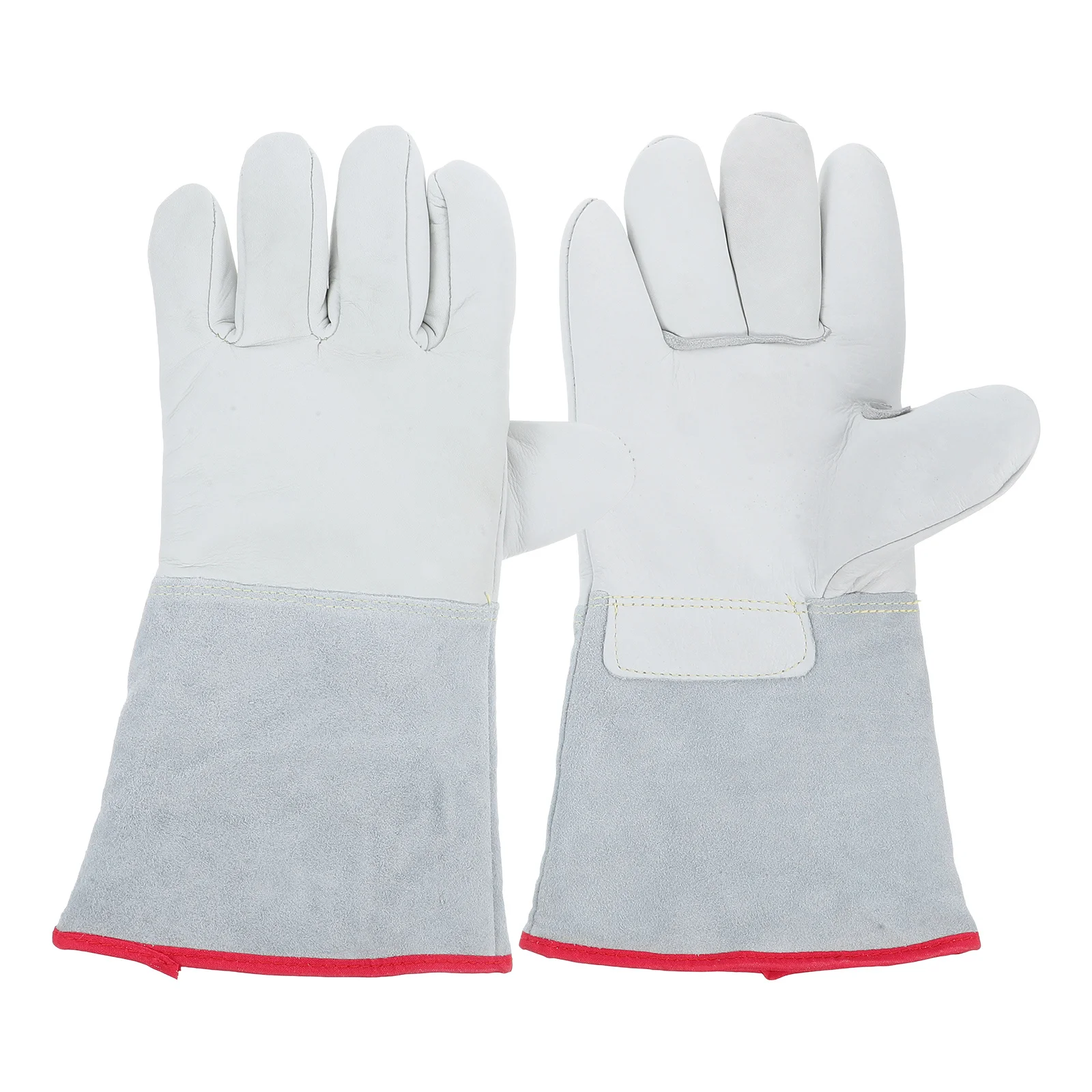 

1Pair Insulated Waterproof Gloves Cowhide Cold Weather Protection Freezer Lng Lab for Men Winter Outdoor Use