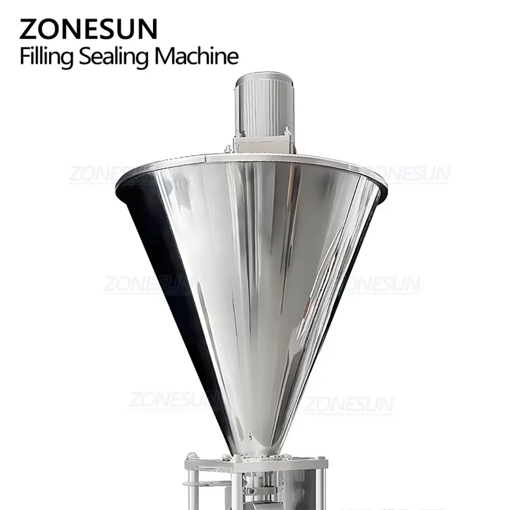 ZONESUN ZS-AFS160 Full Automatic Ultrasonic Auger Powder Straw Stick Filling Sealing Machine Efficient Packaging