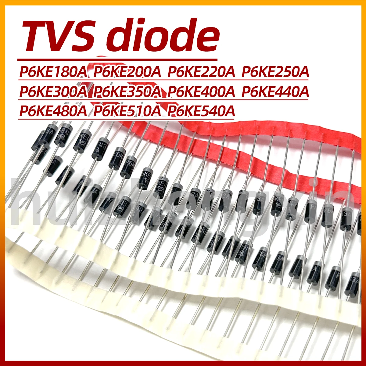 20PCS P6KE180A P6KE200A P6KE220A P6KE250A P6KE300A P6KE350A P6KE400A P6KE440A P6KE480A P6KE510A P6KE540A TVS diode