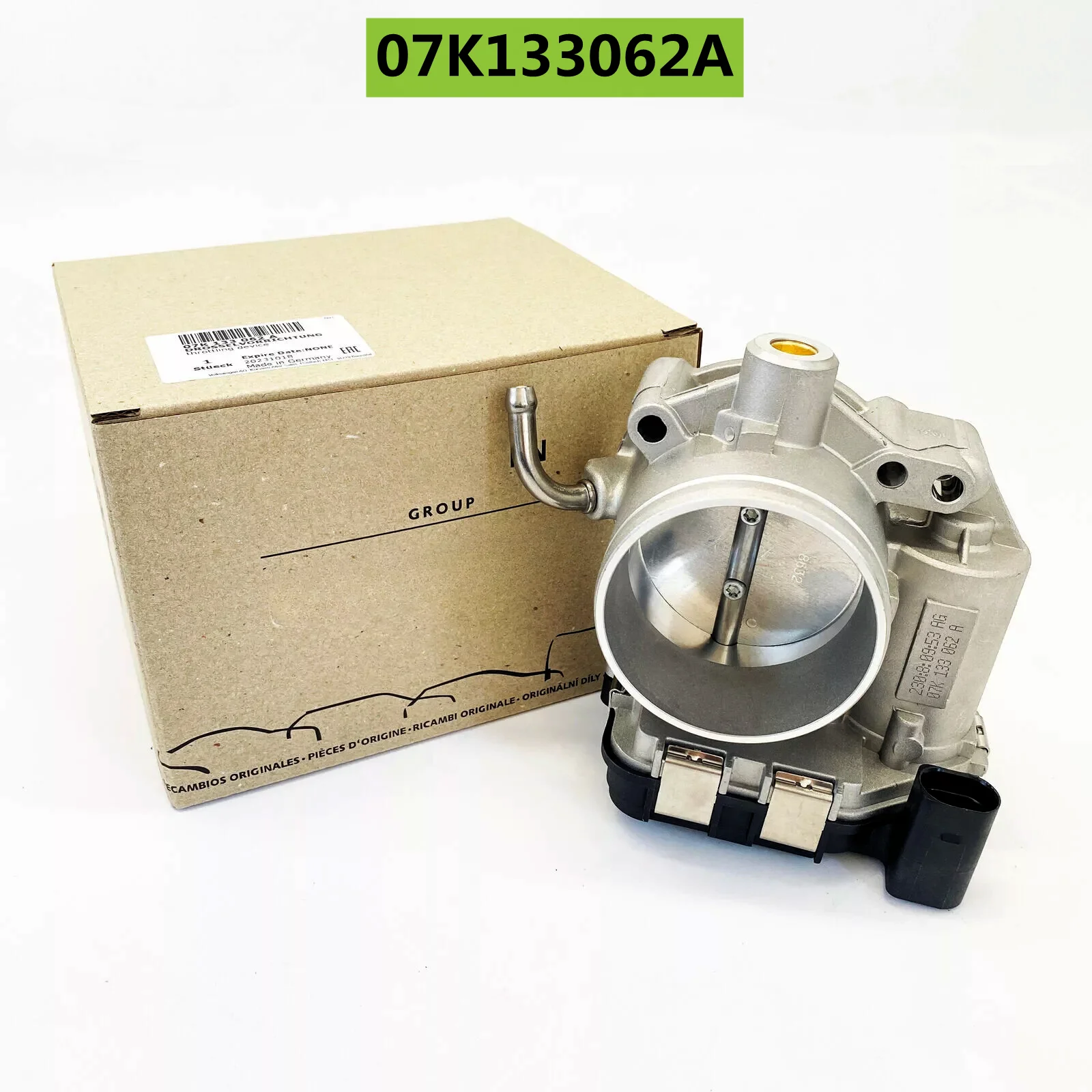 Genuine NEW 07K-133-062-A 07K133062A OEM Throttle Body with TPS For VW Jetta Beetle Golf Passat 2.5L GAS DOHC 2008-2013 2014