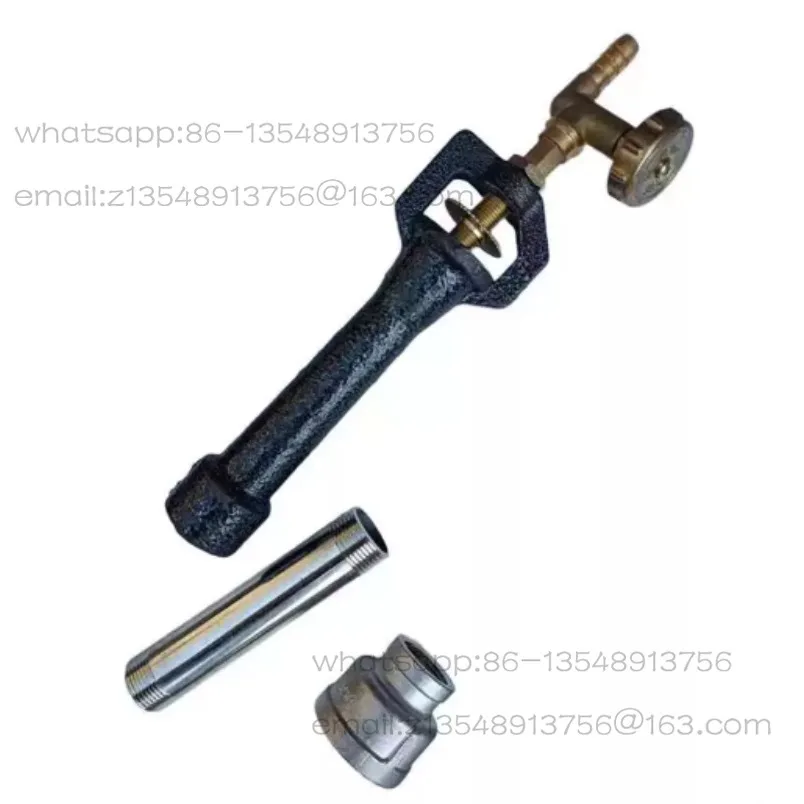 Stainless Steel High-Temperature Resistant Burner Gas Propane Forge Burner Melting Gold Silver Copper Furnace Flamethrower Tool