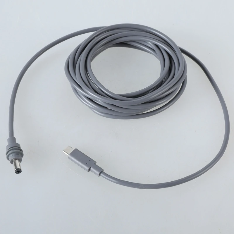 USB C to DC5.5mm 電源ケーブル ミニ 100W 防水屋外電源ケーブル用