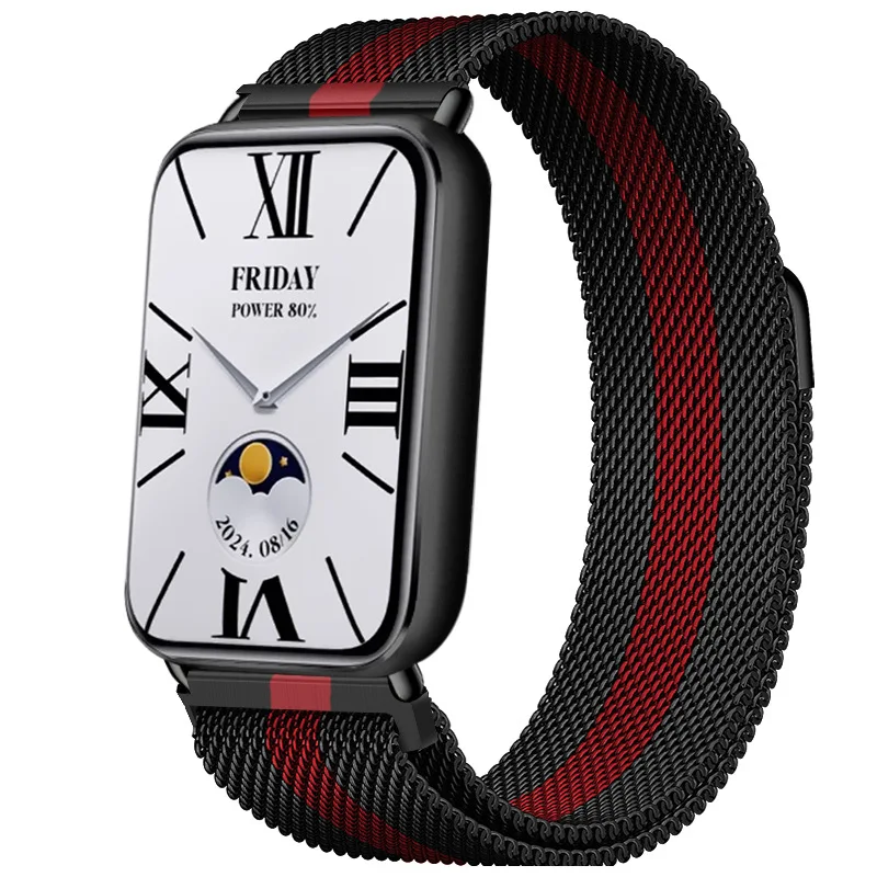 

Magnetic Strap For Xiaomi band 9 Pro Metal Watchband for Redmi Watch 5/4 Woman Man Correa Bracelet SmartWatch Sport Wristband