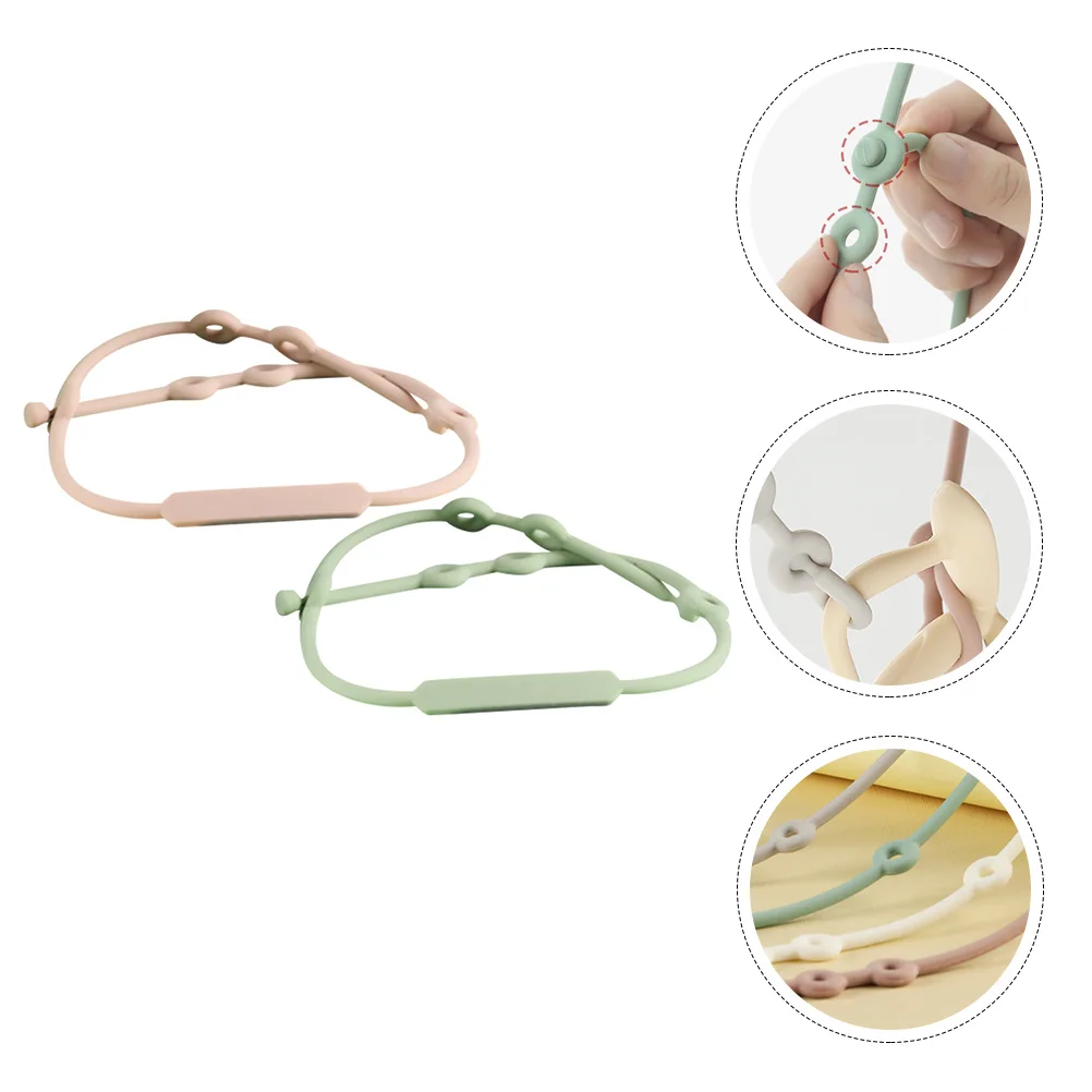 

2Pcs Baby Molar Teether Clip Infant Teething Chain Baby Stroller Pendant Pacifier Clip Infant Teething Chain