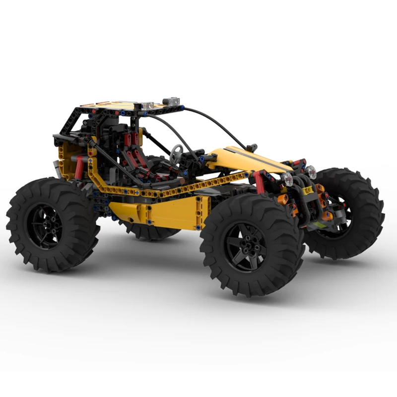 

718PCS MOC Technology C Model Buggy DIY Creative Assembly Building Blocks Display Birthday Gift Collectible Home Display Gift