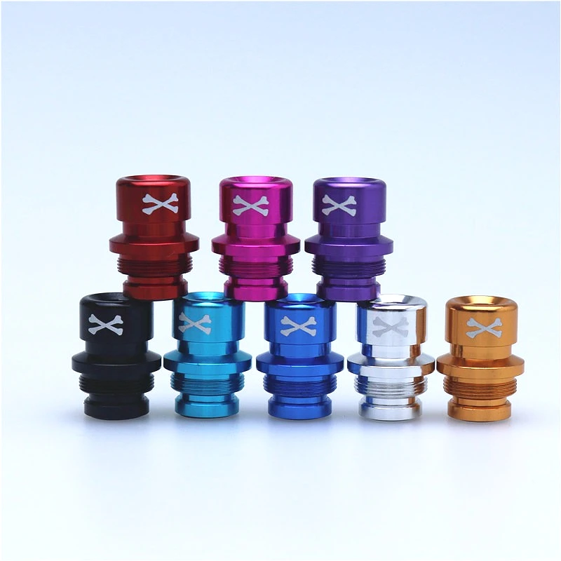 1PC DotAio V1 V2 DOT1 DOT2 XBONE Drip Tip Colorful Aluminum Straw Joint