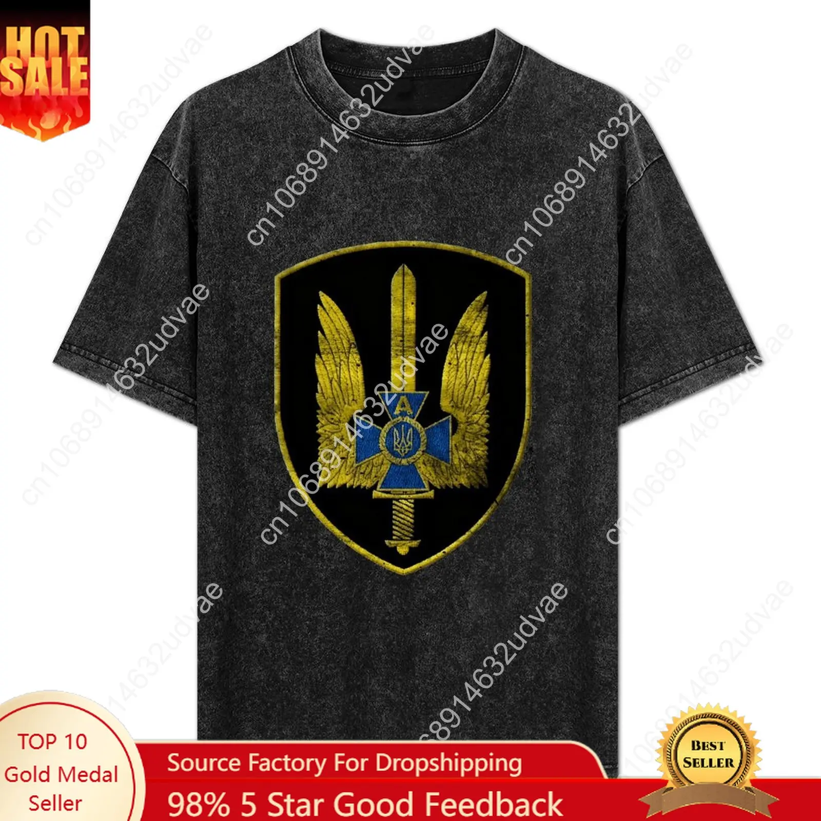 

Ucrania Special Forces Retro T shirts mans womans Vintage Tshirt cotton Short sleeve T-shirt Custom tops Unisex clothes tshirt