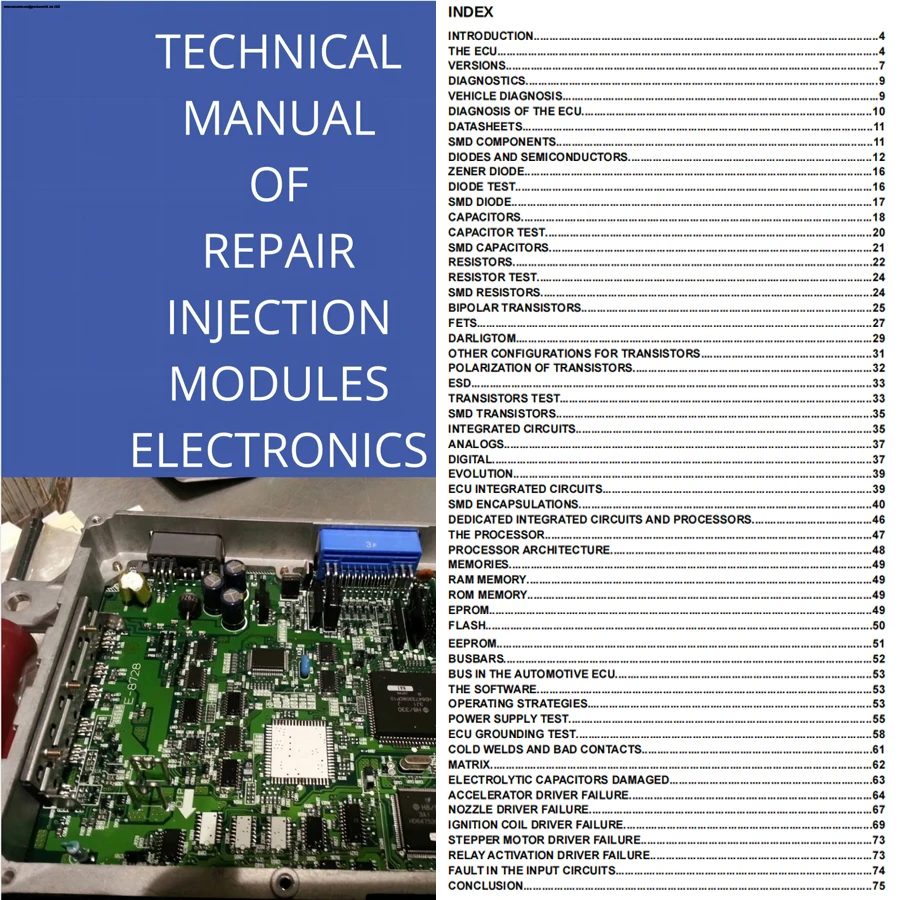 2025 ECU Repair Software Technical Manual for Repairing Modules Electronic Injection Diagnostic Car Repair Tool