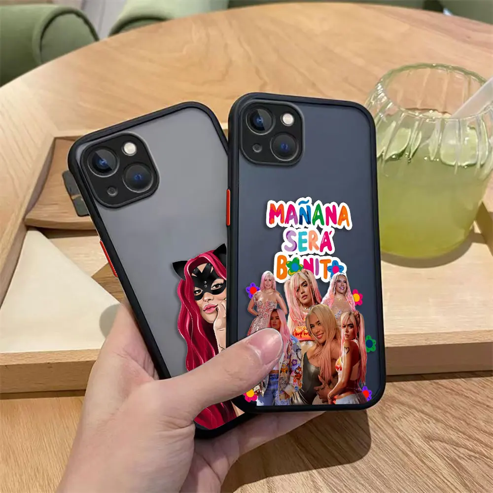 K-Karol G Manana Sera Bonito غطاء ماتي جراب هاتف ل ممن لهم رينو 14 14F 13 13F 8T 8 8Z 7 7Z 6 6Z 5 5F 4 4F LITE 2F 2Z حافظة من البولي يوريثان