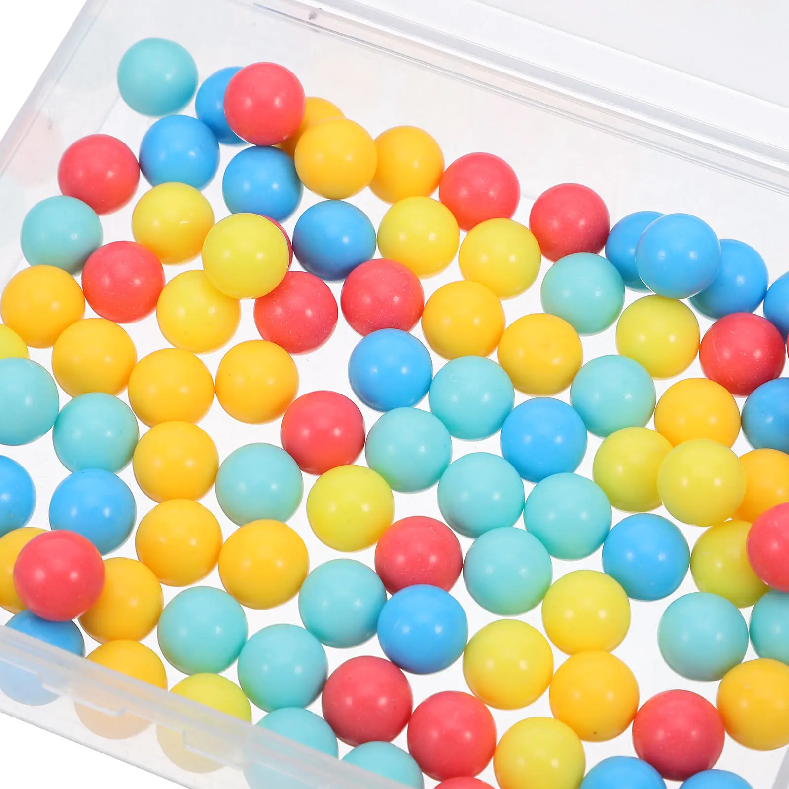 100Pcs Bright Plastic Counting Beads for Math Probability Learning Sorting Color Matching Games Classroom Home Teaching