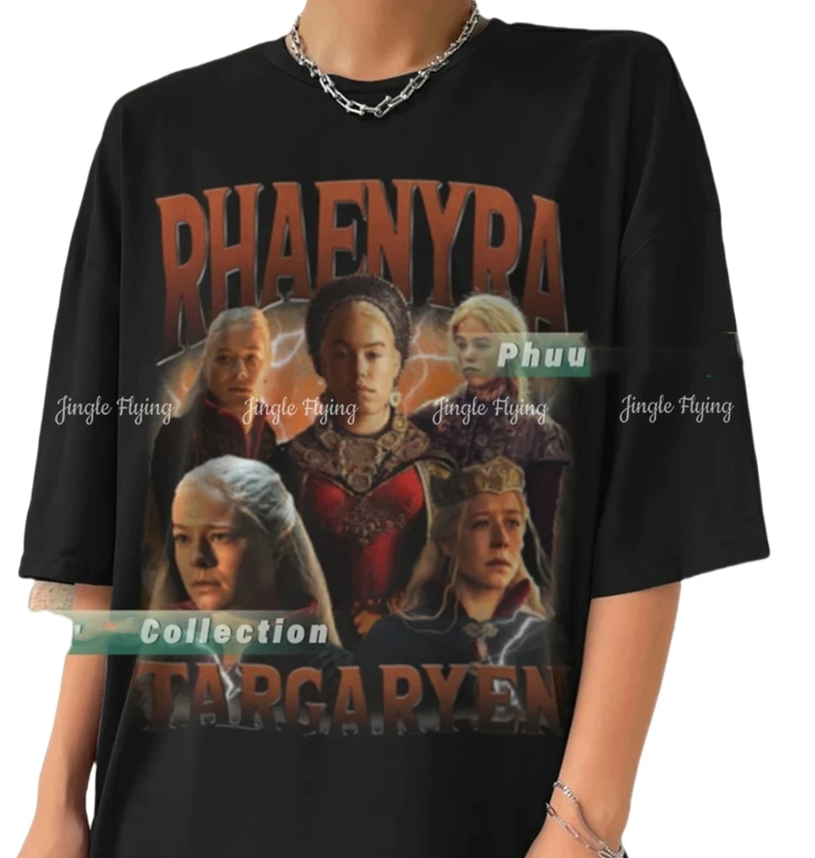 Rhaenyra Targaryen Shirt Movie Character Series Vintage Retro Classic Horor Halloween Tshirt Hoodie Sweatshirt Unisex 90's