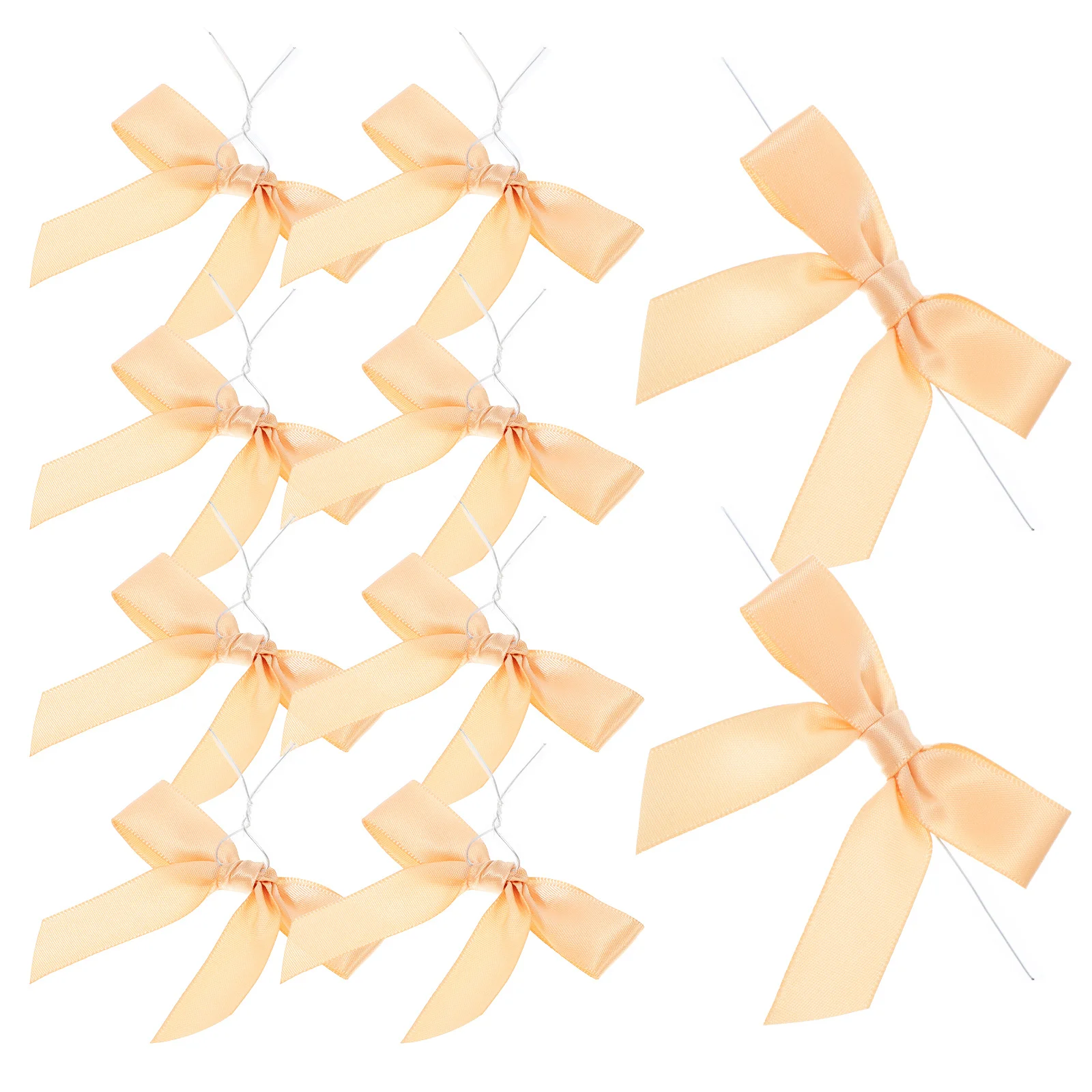 

30Pcs Bow Wine Glass Markers Durable Polyester Wire Design for Romantic Weddings Festive Birthday Decorations Bow Drink Tags