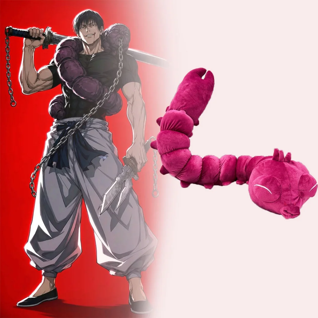 

Jujutsu Kaisen Toji Fushiguro Curse Plush Toy Large Soft Ushou Stuffed Animal Plushie Anime Cushion Pillow Gift Sofa Decor