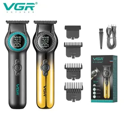 VGR ヘアトリマー コードレス ヘアカット機 理容師 電気の 8000RPM バリカン プロフェッショナル 散髪 男性用トリマー V-990