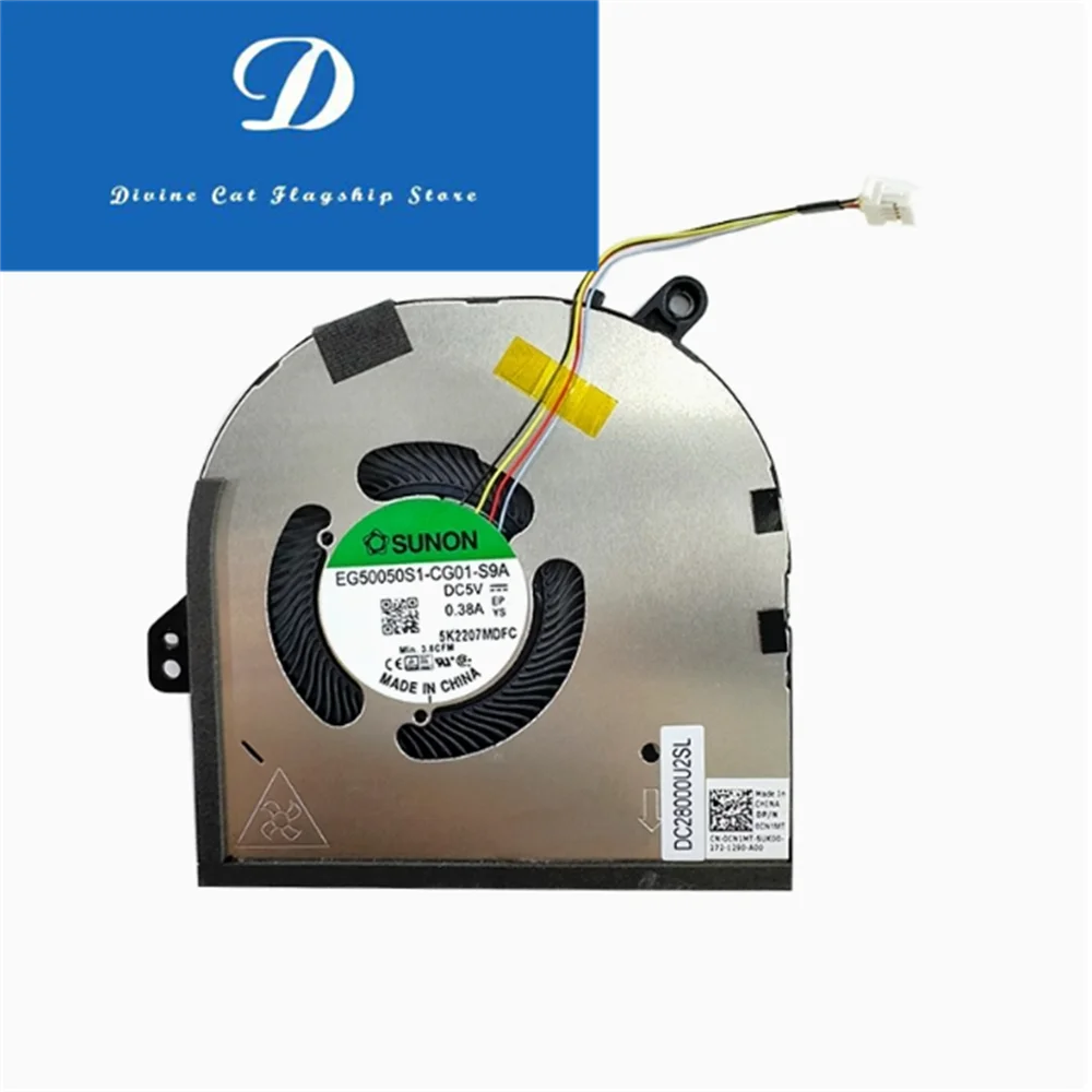 New FOR  Dell Precision 5550 5560 XPS15 9510 0CN1MT Fan