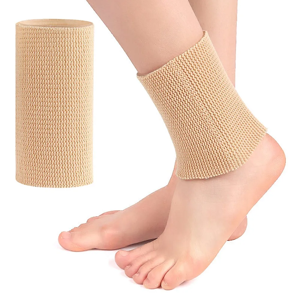

Ankle Gel Sleeves Padded Skate Socks Ankle Pads Ankle Compression Sleeve for Figure Skating Riding Ski Protection