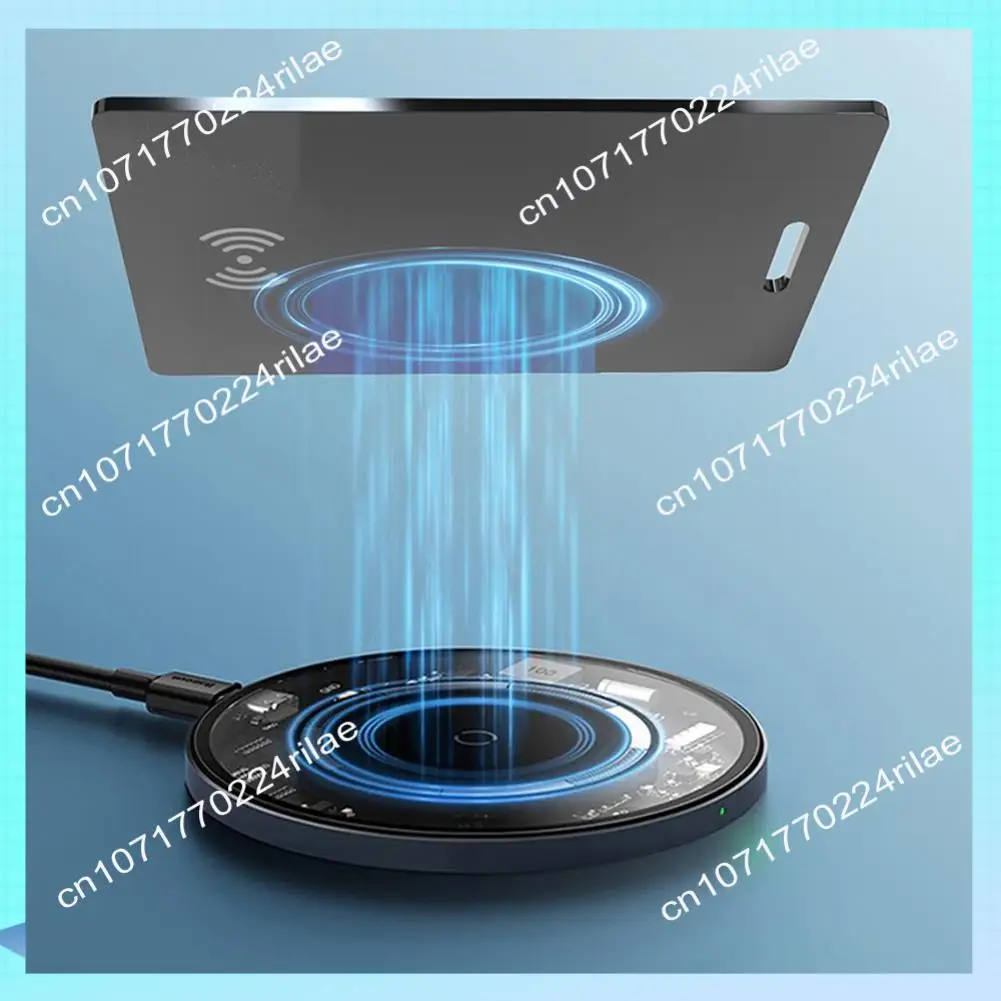 

Смарт-трек-карта с беспроводной зарядкой A17Z работает для Find My Wallet Tracker Phone Finder Ультратонкий мини-локатор