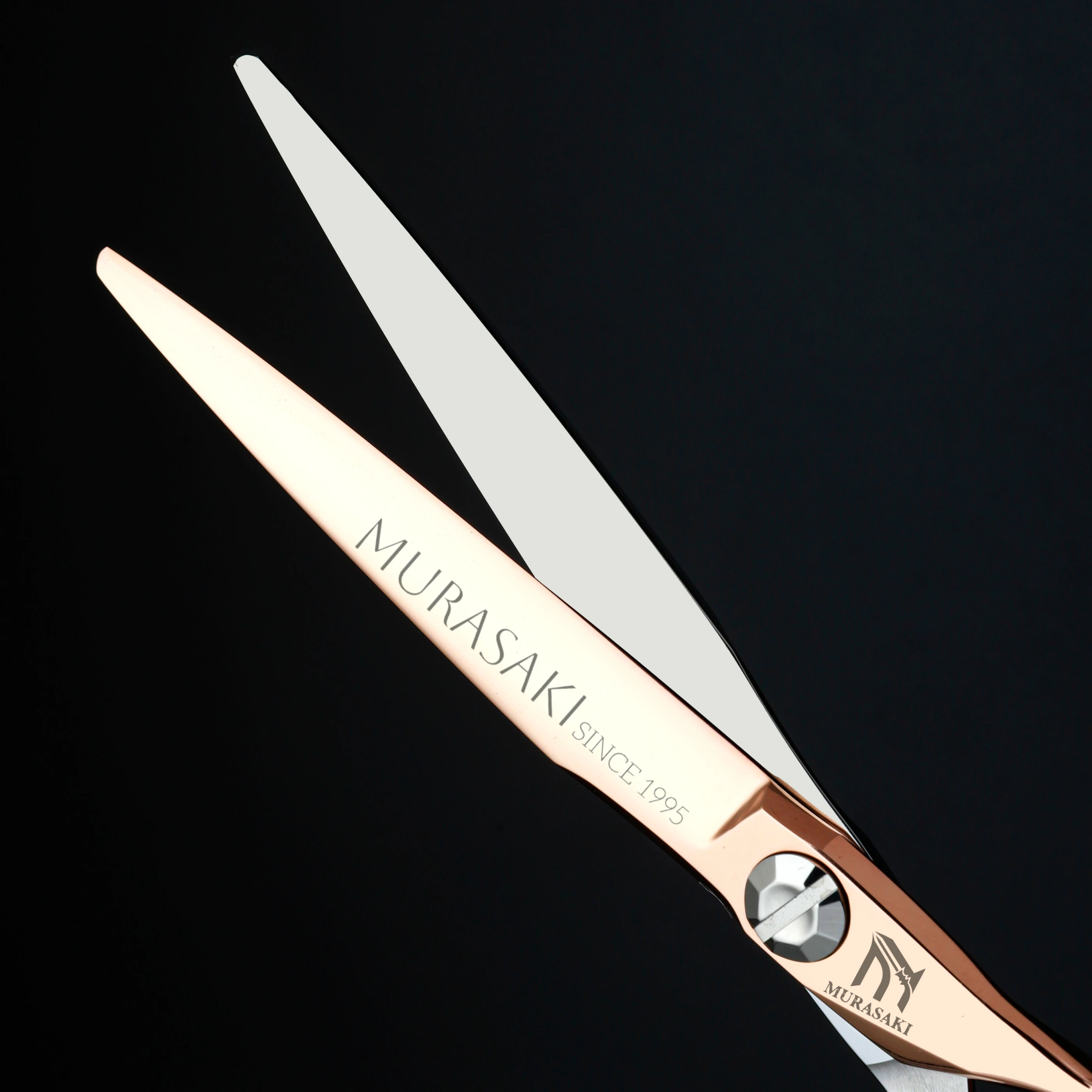 Professionelle Haarschneidescheren zum Ausdünnen, 6,1-6,3 Zoll, CNC-Texturscheren mit Roségold-Beschichtung, Haarschneidemaschine aus japanischem VG10-Stahl – Detail 15