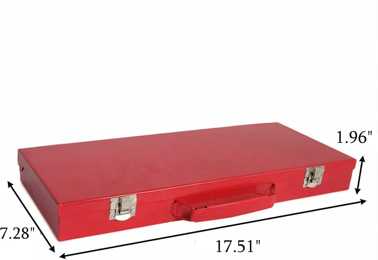 35pc 1/2 Polegada conjunto de soquete de impacto 6 pontos tamanho métrico 8-32mm, unidade profunda eixo porca conjunto de soquete de impacto, com caso portátil, vermelho