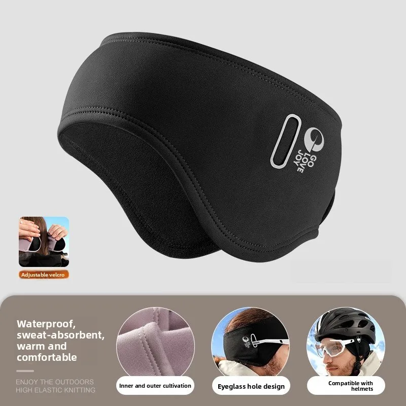 

Зимняя велосипедная тренировка, йога, спортивная повязка на голову, грелка для ушей, мужская и женская лыжная повязка для холодной погоды, термобандана, головной убор