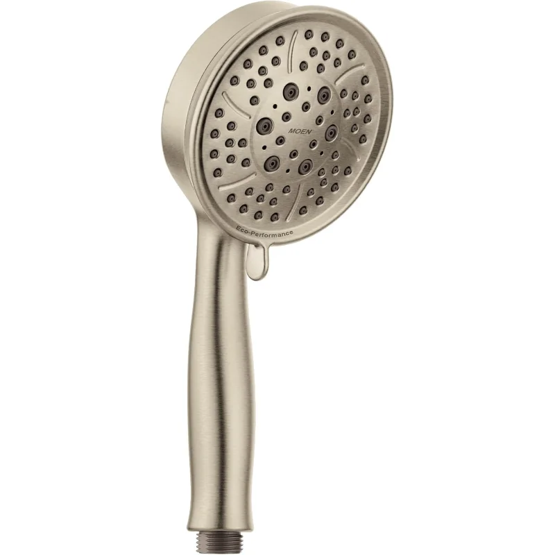 

Сменная 4-функциональная экологически чистая ручная насадка для душа Moen из матового никеля, 164927BN