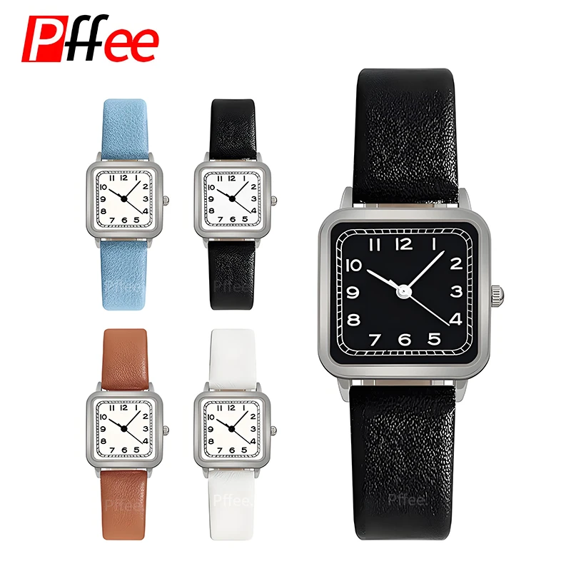 

Pffee Vintage Women Watch Ladies Quartz Watches Classic Design Fashion Accessories Girls Timepiece Birthday Gifts