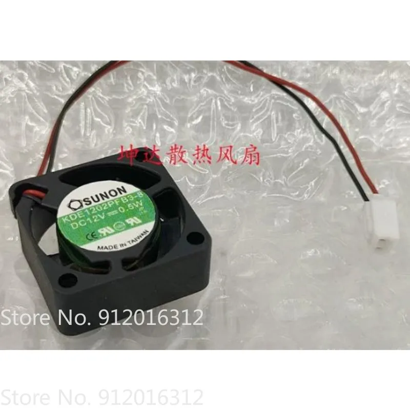 New Fan for SUNON 2.5CM KDE1202PFB3-8 25mm 12V 0.5W Cooling Fan