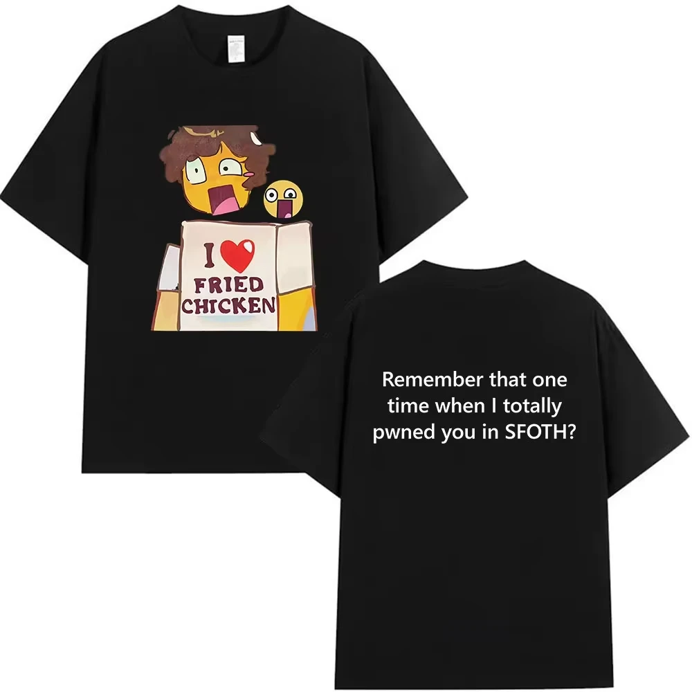 Lustiges Blame John Meme T-Shirt mit Shedletsky Forsaken Aufdruck, Kurzarm-T-Shirts für Männer und Frauen, Lässiges Baumwoll-T-Shirt von hoher Qualität – Detail 11