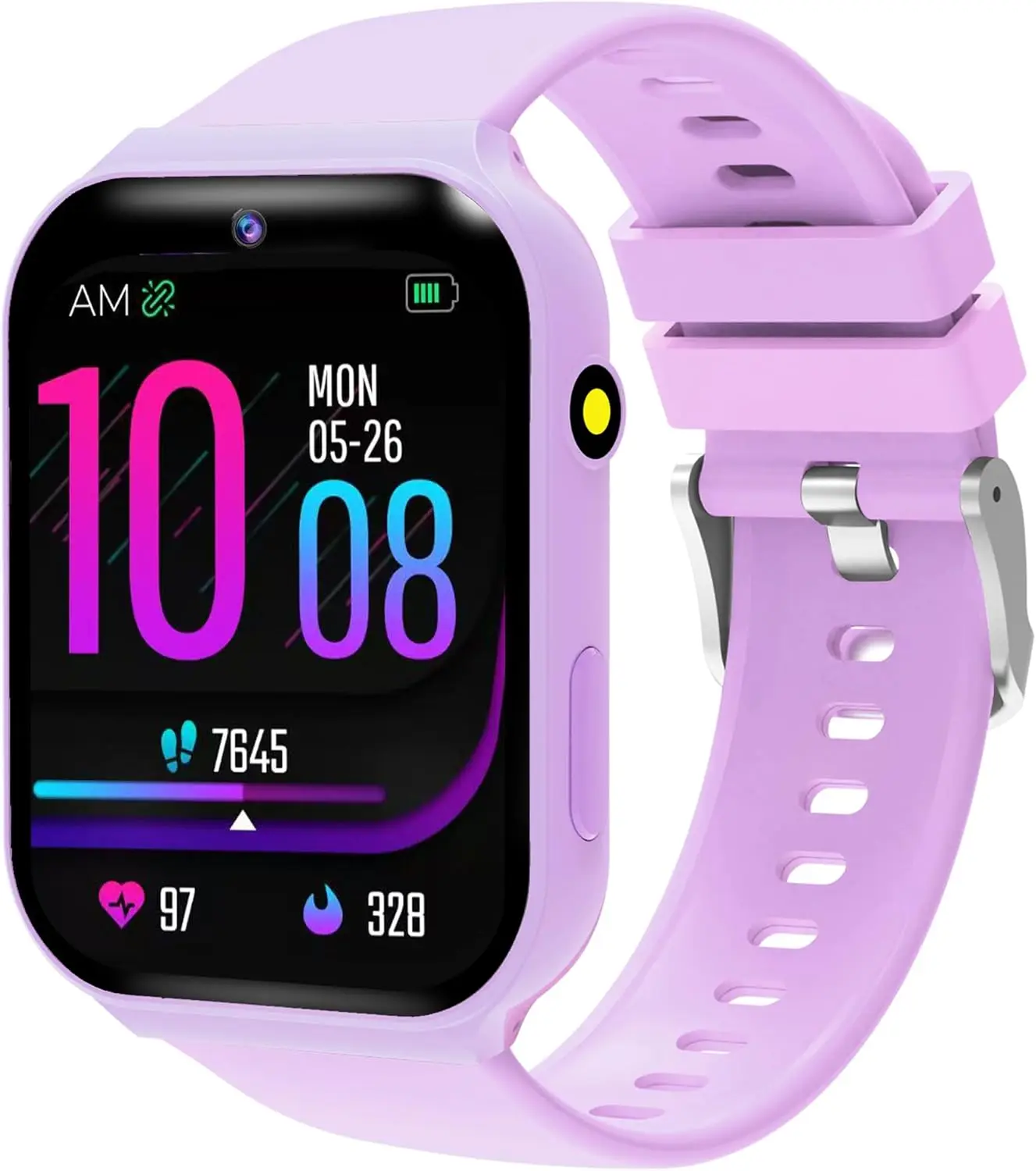 

Kids Smart Watch with 18 Games, 1.83" HD Touch Screen, Fitness Tracker, No Phone Needed, Gift for Boys Girls