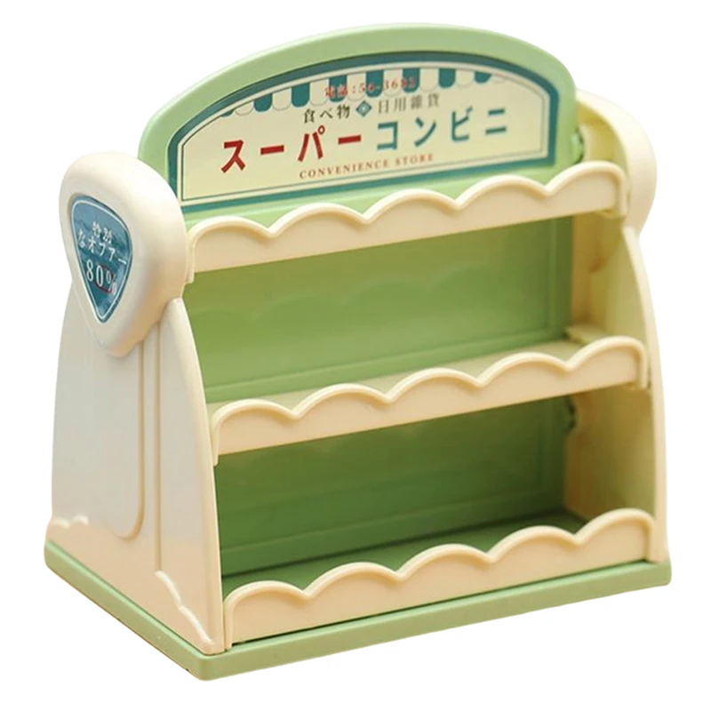 Antike Puppenhaus Miniatur Display Regal Snack Rack Dessert Stand Modell Möbel Zubehör für Puppenhaus Dekor Kinderspiel zeug