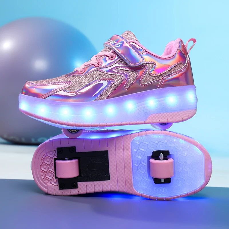 all-size-heelys-collection-boys'-4-wheel-retractable-students'-transformable-girls'-fly-shoes