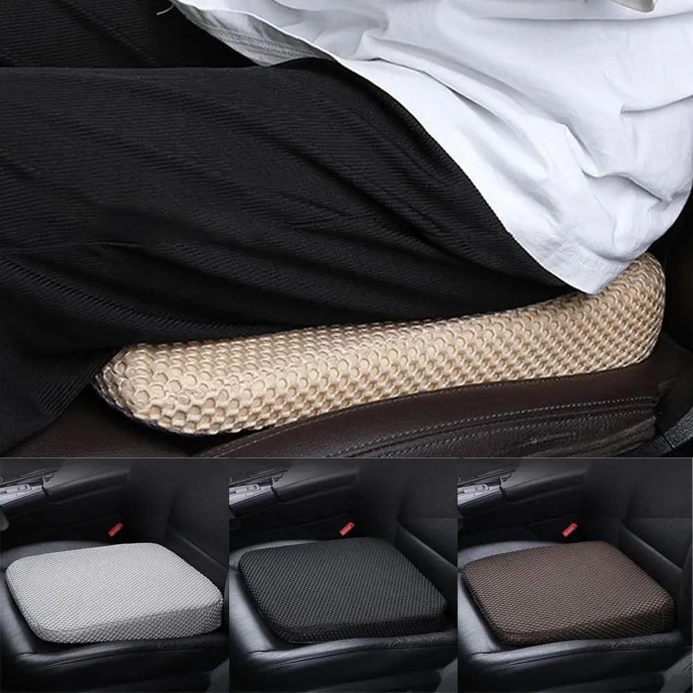 Car Booster Seat Cushion Heightening Height Boost Mat Breathable Portable Car Wedge Seat Pad Fatigue Relief Suitable For Cars ﻿