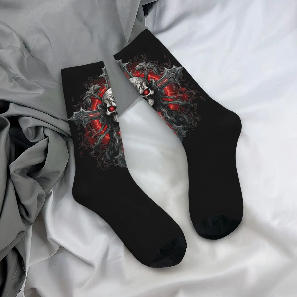 Bad Nun Stockings christian Printed Fashion Socks Autumn Anti Slip Socks Women Men Climbing Soft Breathable Socks