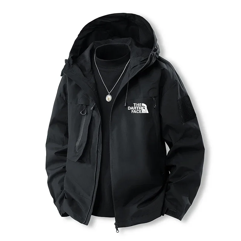 2025 New Men's Waterproof Cycling Jacket, Mountain Bike Riding Coat,  Windbreaker, Camping Hiking Windproof Outdoor Jacket