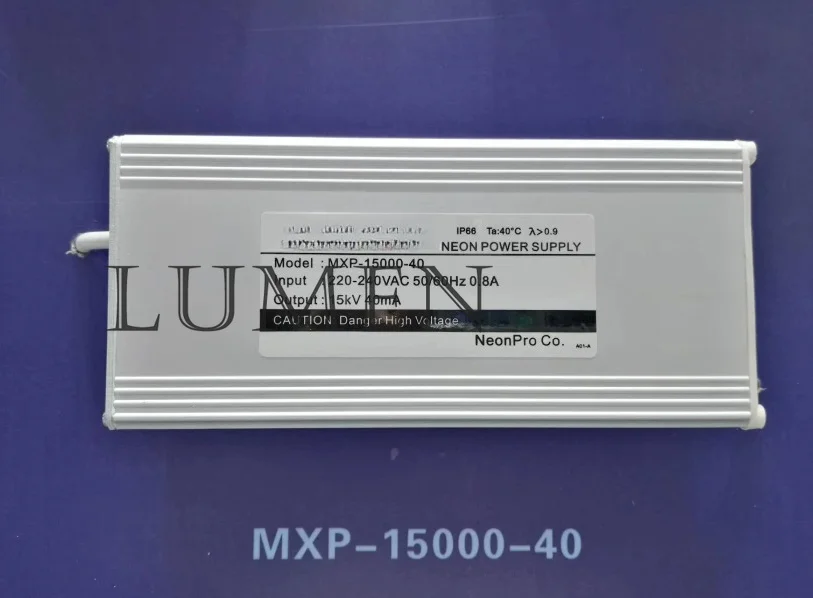 High Brightness Neon Light Electronic Transformer 12KV/15KV High Frequency High Voltage Power Supply Ballast Load 40mA
