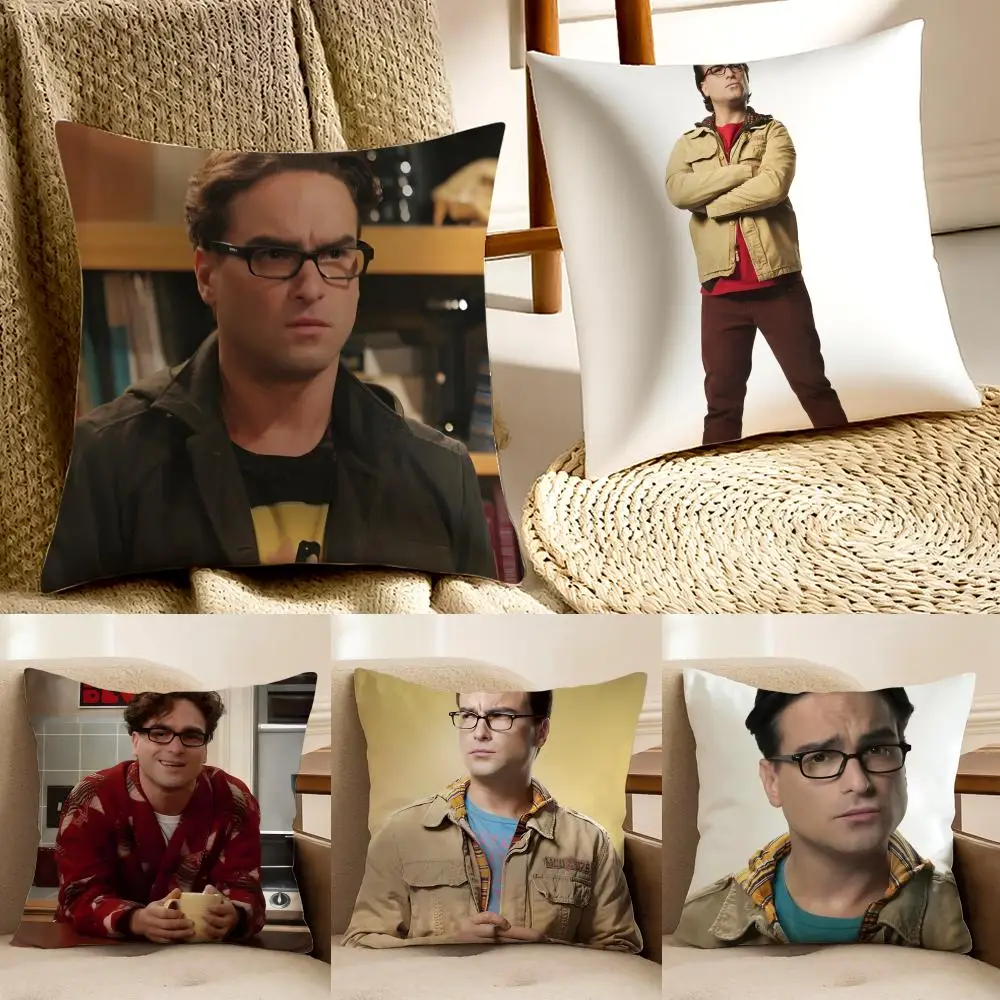 

Наволочка для подушки «Теория Большого взрыва» Леонард, защита от пылевых клещей, декор для гостиной, дивана, комнаты