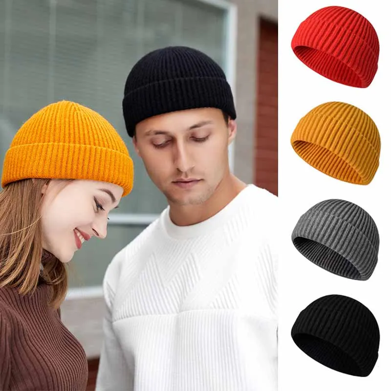 2025, neue Herren- und Damen-Trend-Melonenmütze, gestrickte Wollmütze, Hip-Hop-Kuppel, Wassermelone, Ruffian-Mütze, Herbst und Winter, Baotou-Kaltmütze