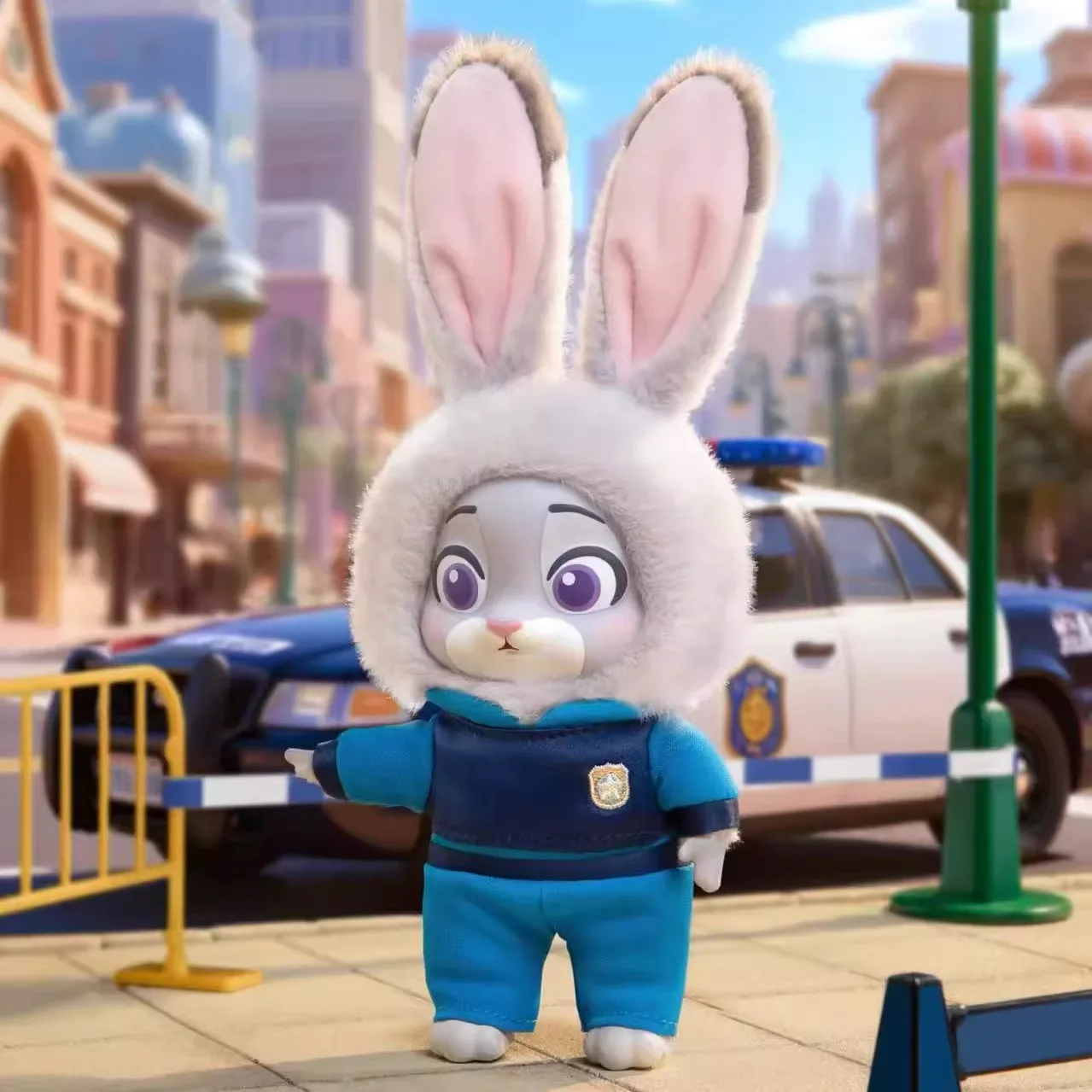 Disney Zootopia Classic Series 1.0 Blind Box Vinyl & Plush Keychain Set Oficjalny zestaw figurek kolekcjonerskich z winylu i pluszu, oficjalny zestaw figurek animowanych