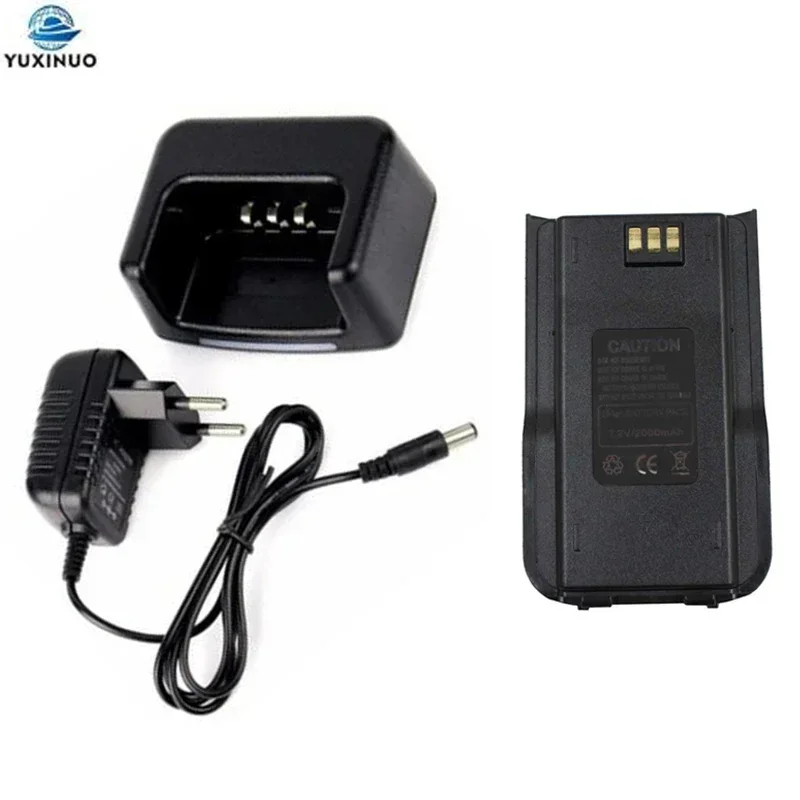 LB-75L 7.2V 2000mAh Li-ion Battery + AC Charger for TYT MD380 MD-380 MD-UV380 UV390 380G MD-446 DP-290 Retevis RT3 Walkie Talkie