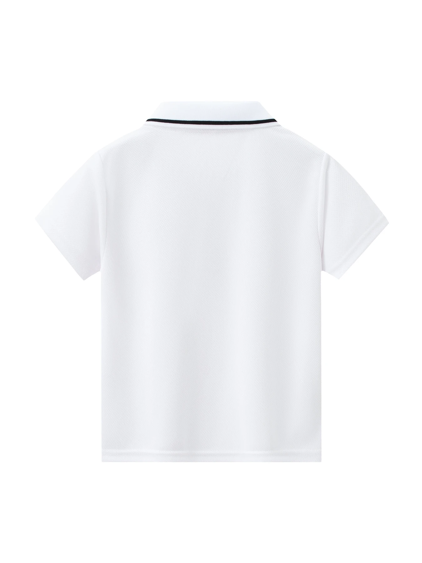 3-teiliges Set aus frischen Sommer-Poloshirts für Jungen und Mädchen, vielseitig und attraktiv, kurzärmeliges Revers-T-Shirt – Detail 11