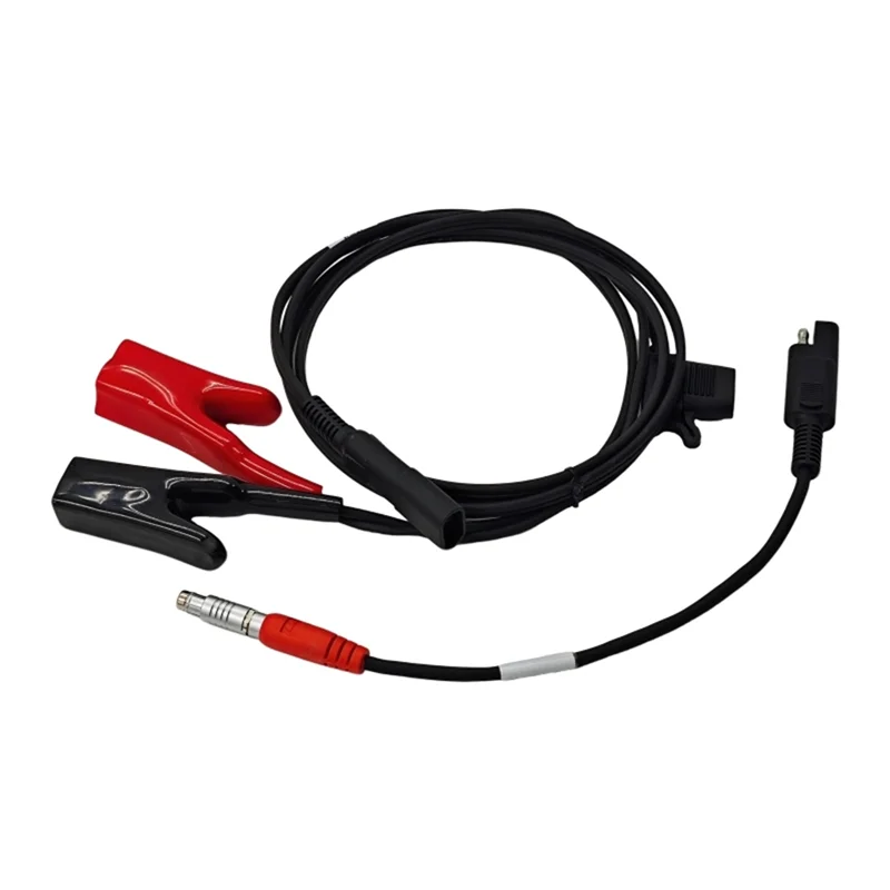 A25P A00302+ A00400 External 5Pin Power Cable With Alligator Clips For Trimble, GPS Hiper, And For Topcon Total Stations