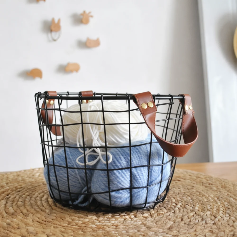 Decoratieve ijzeren mand, zwar - Home Decor Hampers recensie en prijs