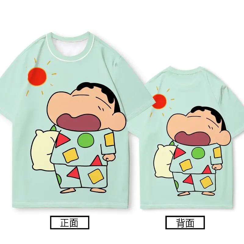 

Crayon Shin-chan Collaboration Short Sleeve Girls' Breathable Quick-dry Versatile Cartoon Niche