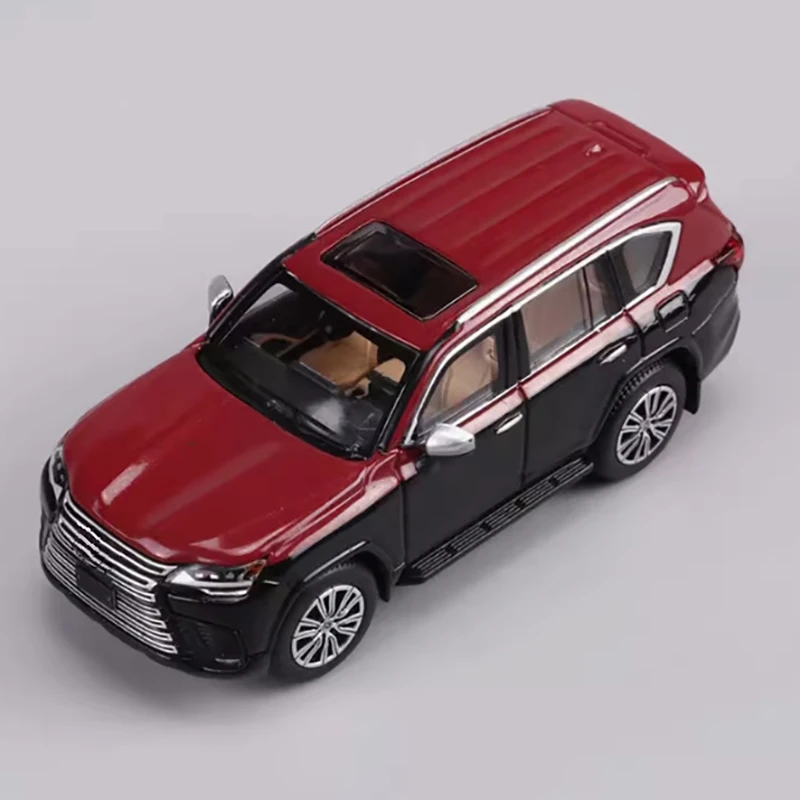 

Литой под давлением масштаб 1:64, спортивное издание, имитация легкосплавного автомобиля, модель LX600, готовый автомобиль, коллекция хобби, орнамент, подарочная игрушка